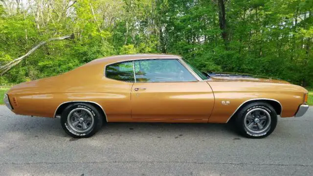 1972 chevelle ss 454, w-code, all numbers-matching, low miles, rare and nice!!!