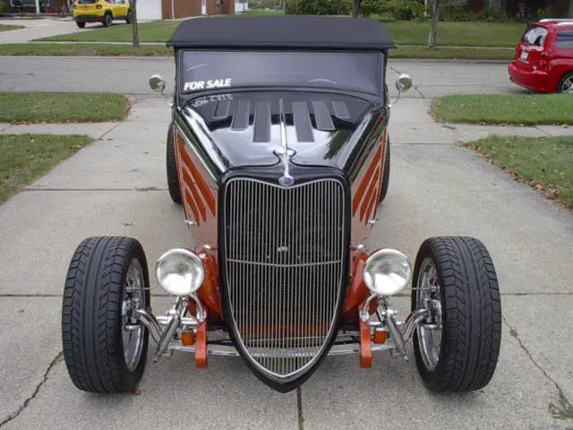 1934 ford cabriolet hot rod roadster