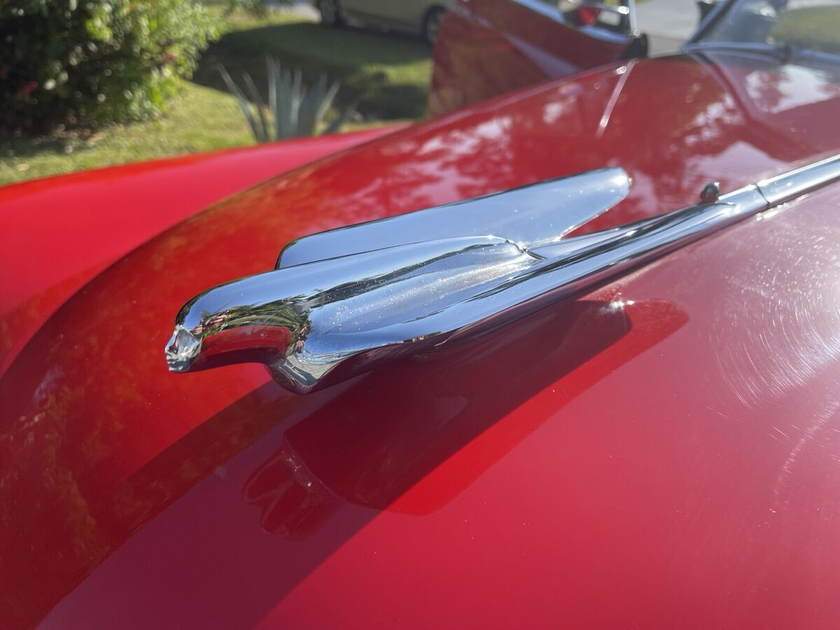 1948 cadillac 62 convertible convertible red chrome