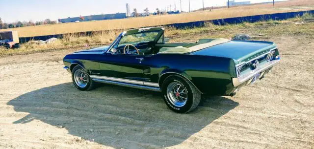 1967 mustang convertable rare s code 390 4spd!!