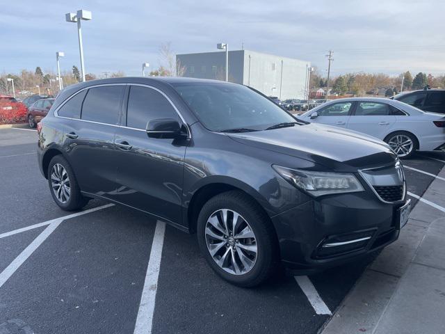 2016 acura mdx 3.5l acurawatch plus package
