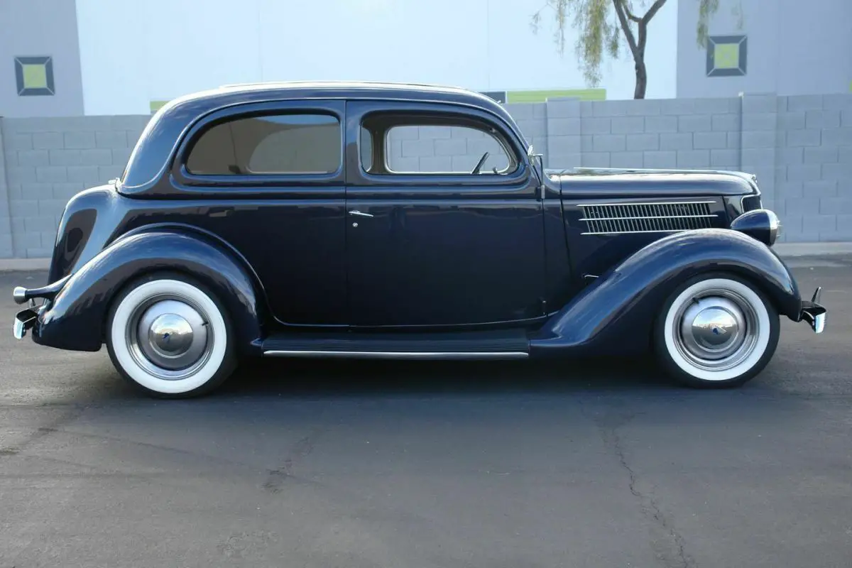 1936 ford 2 door humpback , blue with 31075 miles available now!