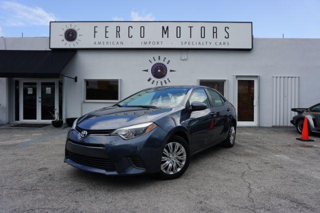 2016 toyota corolla le
