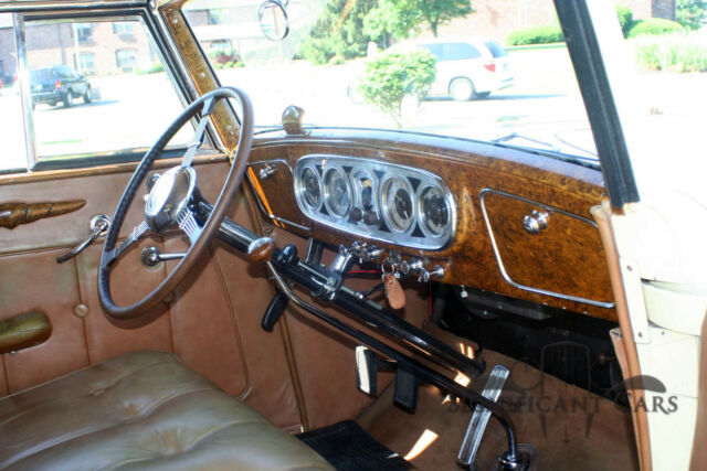 1937 packard super 8 conv victoria - turn key! proven tour car!