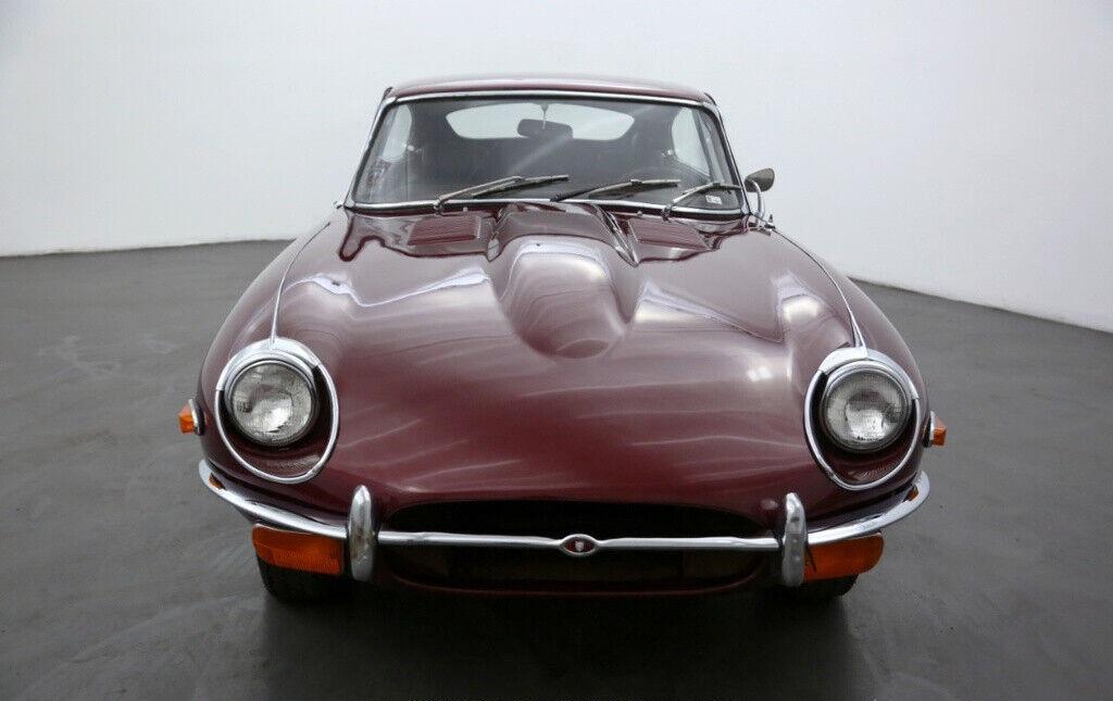1969 jaguar xk fixed head coupe regency red with black interior