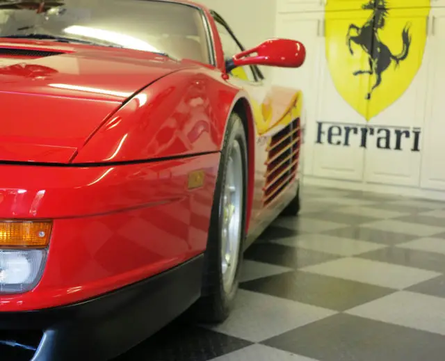 1998 1988.5 ferrari testarrosa rosso corsa red