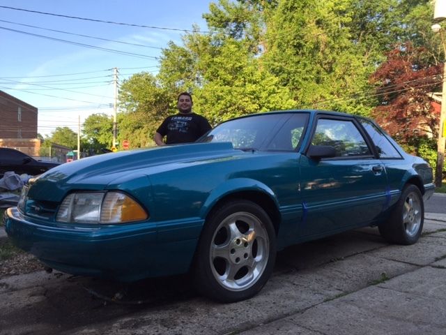 1987 ford mustang lx sedan 2-door 2.3l