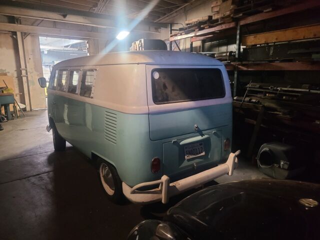 1966 volkswagen type 2 van white rwd manual