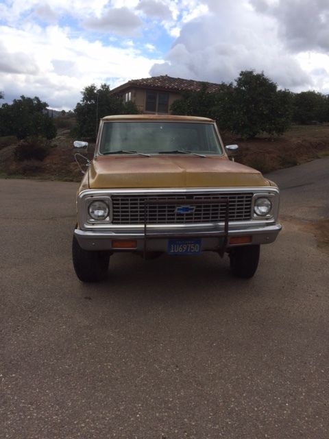 1972 chevy truck k10 4wd 4x4 1/2 ton long bed truck