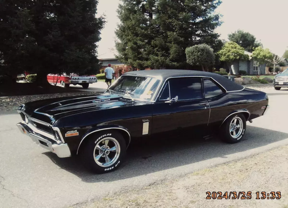1970 chevy nova supersport 454 ps pdb 12 bolt chevrolet 68 69 71 72 california