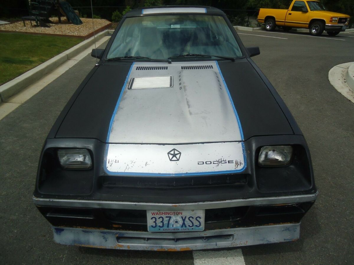 1987 dodge charger shelby 2.2l