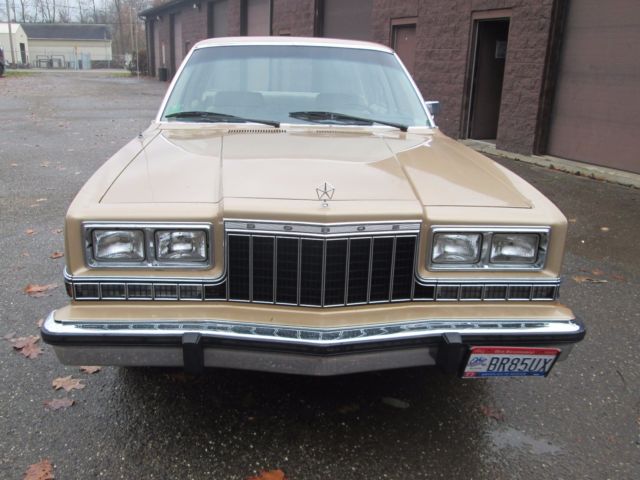 estate find 1983 dodge diplomat salon champagne 75k miles