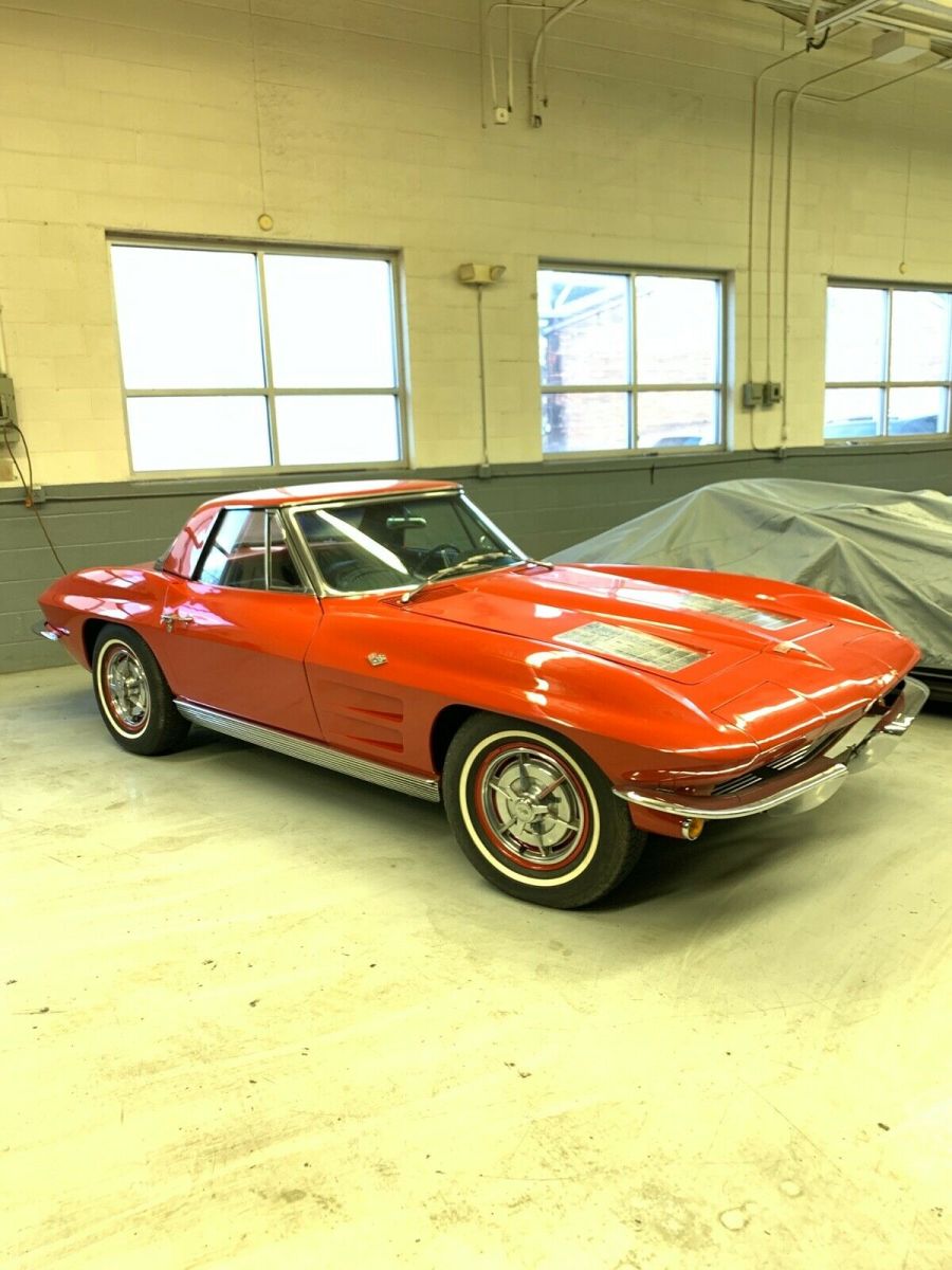 1963 chevy corvette classic hard top first year c2 numbers match l75 327