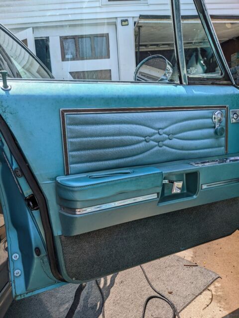 1968 oldsmobile 98 sedan blue rwd automatic