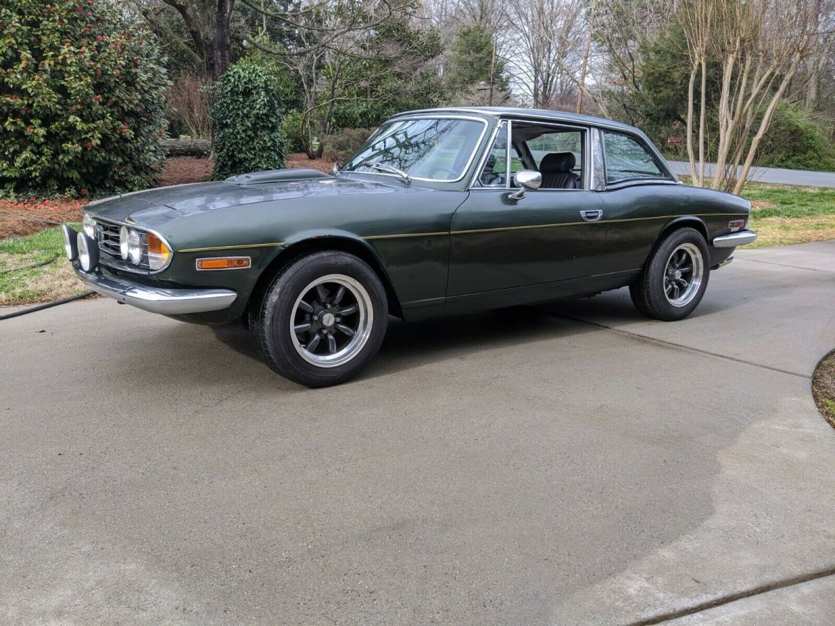 1973 triumph stag convertible with hard-top