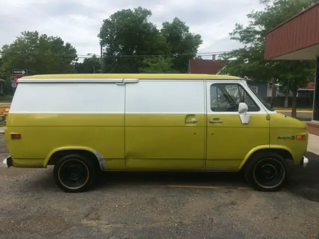 1973 chevy g20 cargo van - one owner wall-to-wall original shag 97k miles nice!
