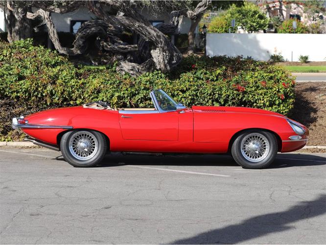 1961 jaguar e-type in bennington, vermont
