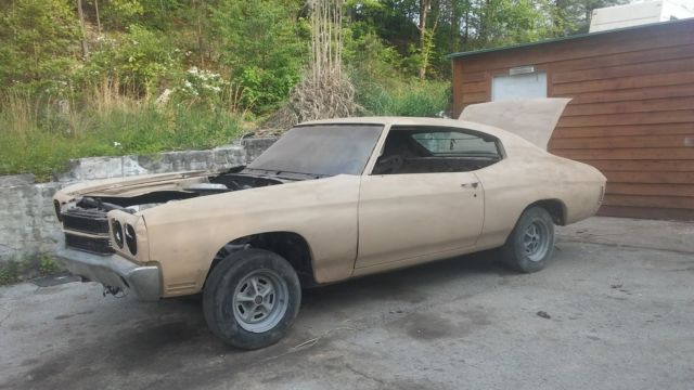 1970 chevelle ss 396 4 speed project