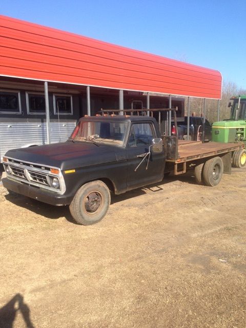 1977 ford f350 with pto driven dump bed
