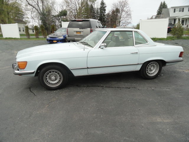 1973 mercedes benz 450sl roadster (hard+soft top) only 87k original miles!
