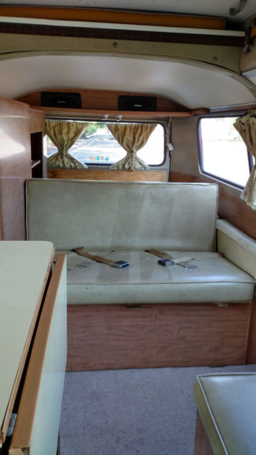 very original 1971 vw riviera camper bus