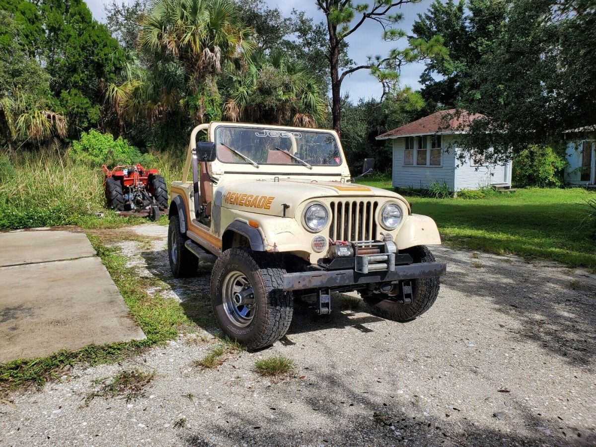 1986 jeep cj7 suv brown 4wd manual cj7