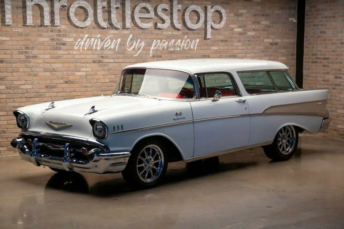 beautifully built 1957 chevrolet nomad resto-mod
