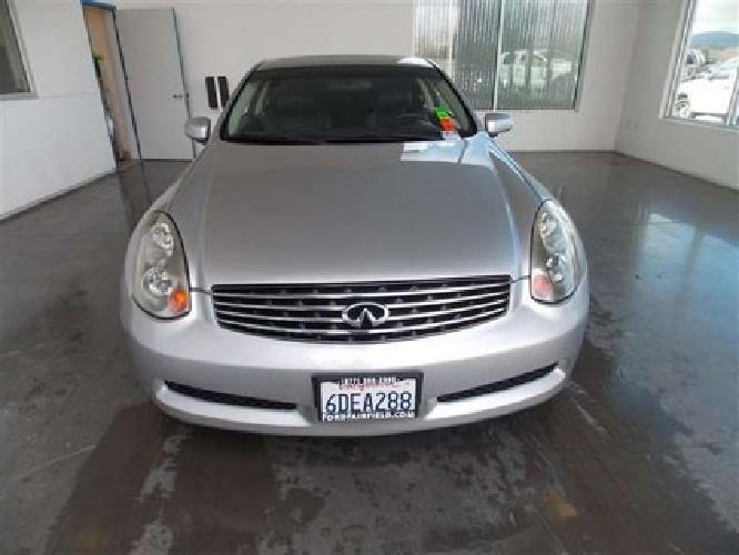 2005 infiniti g35 coupe l in fairfield, ca