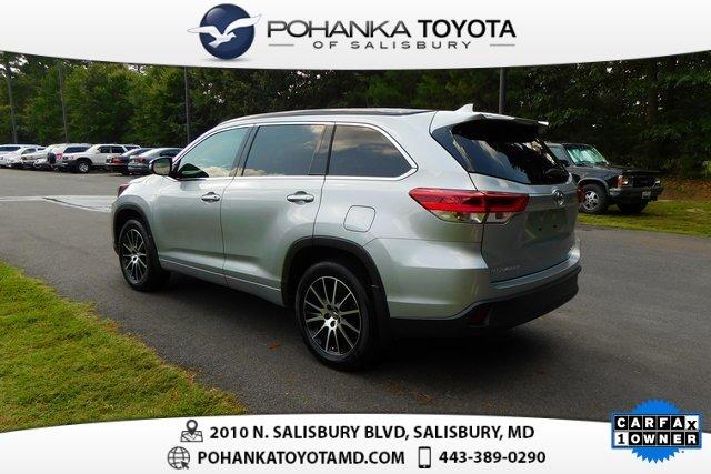 certified 2017 toyota highlander se salisbury, md 21801 for sale in salisbury, maryland