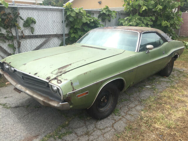 classic 1971 dodge challenger - needs tlc to restore to its former glory