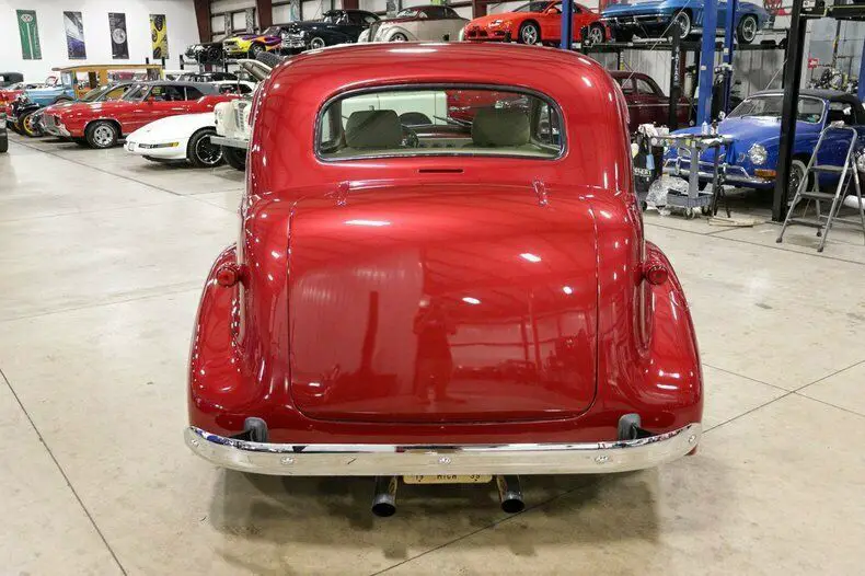 1939 chevrolet master deluxe 37963 miles burgundy sedan 355ci v8 automatic