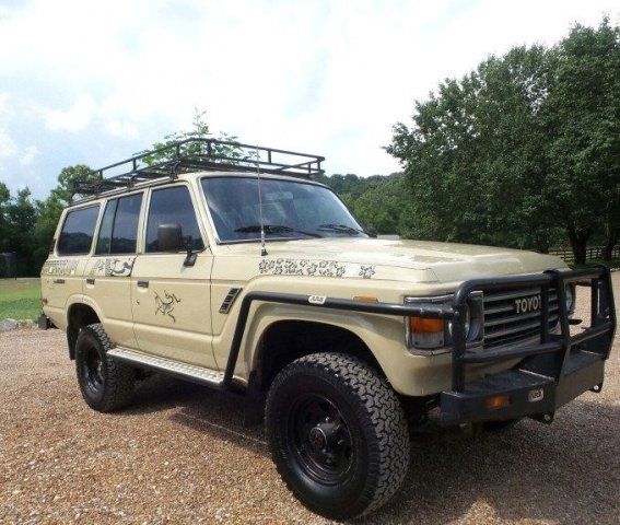 toyota land cruiser fj60 4wd, off-road customized, suv, manual transmission