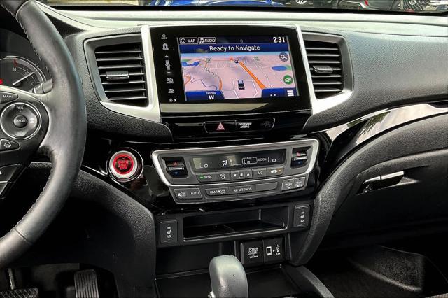 2018 honda ridgeline black