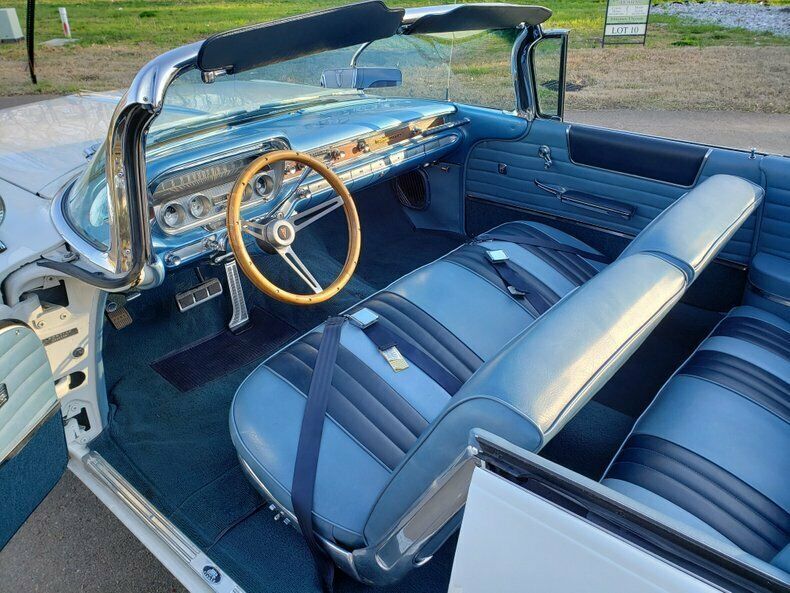 beautifully restored 1960 pontiac bonneville tri-power convertible!