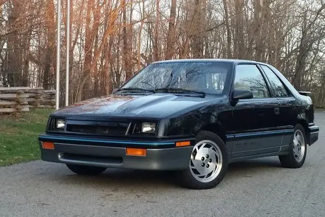 1987 dodge shelby csx #518