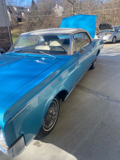 1965 oldsmobile jetstar 88 convertible blue rwd automatic