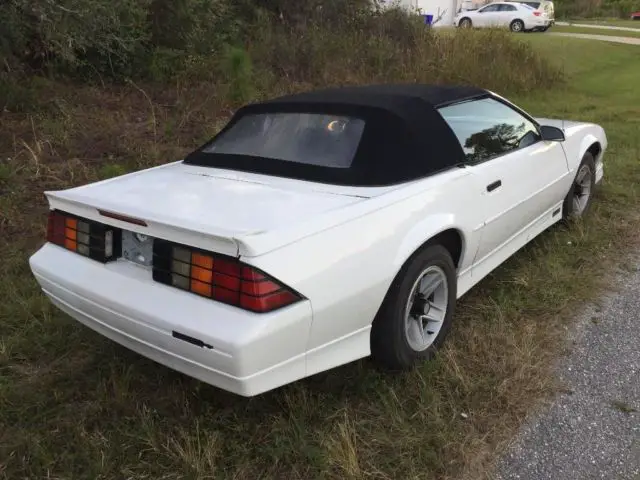 89 chevy iroc z convertible rare rare find !!!!