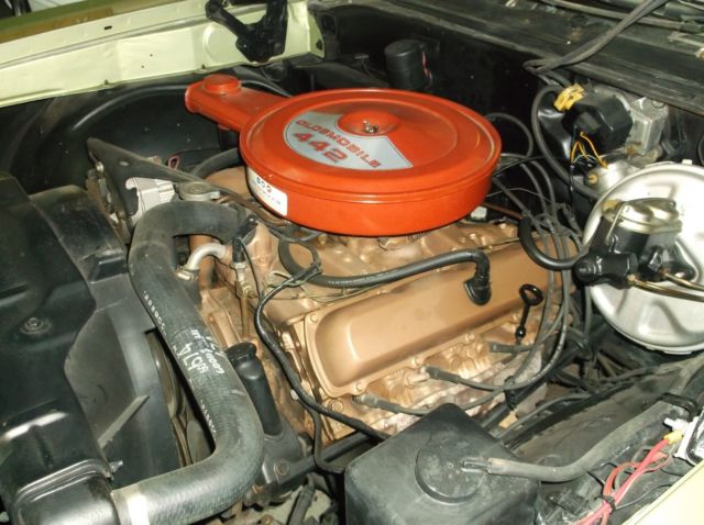 1969 olds cutlass 442 (400 engine,auto, all orginal, 2-owner)
