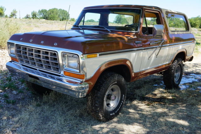 rare 1978 ford bronco ranger xlt, 4x4, automatic, original, garaged