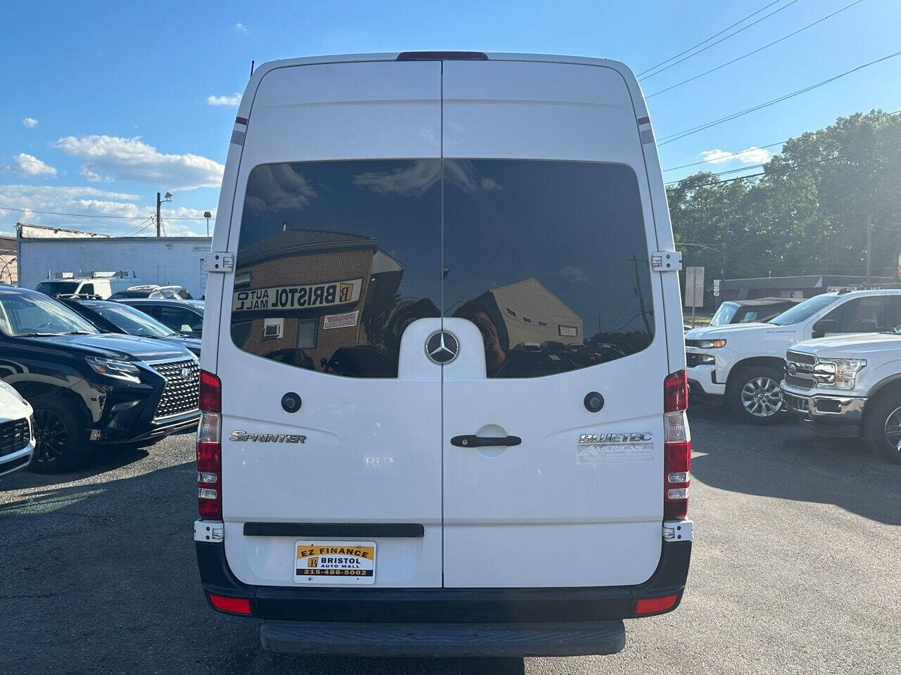 2013 mercedes-benz sprinter 3500 3dr 170 in. wb high roof drw extended cargo v
