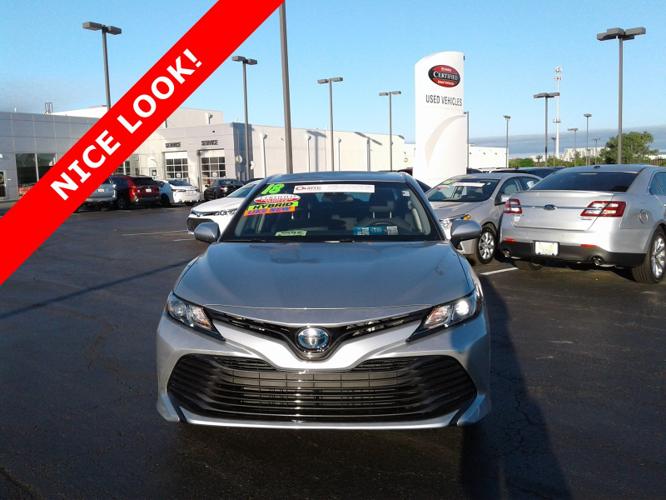 certified 2018 toyota camry le hybrid olathe, ks 66061 for sale in olathe, kansas