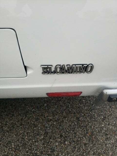1983 chevrolet el camino standard white 5.0l v8 16v 4 bbl ohv 3-speed automatic