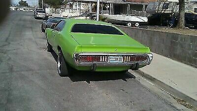1973 dodge charger green rwd automatic se