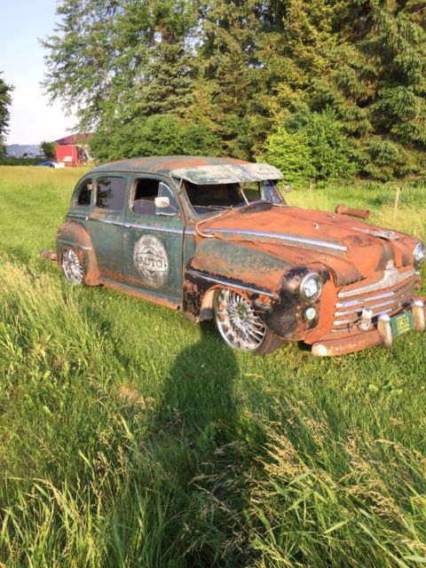 1947 modrat, ratrod, hot rod, custom