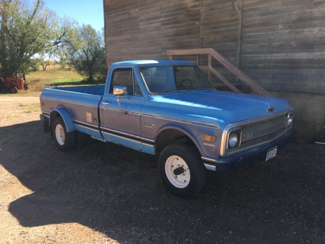 1969 chevy k10 4x4 original owner dually truck survivor