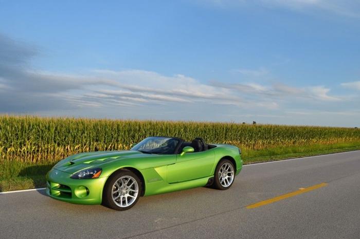 2003 dodge viper srt 10 snakeskin green for sale in manor, delaware
