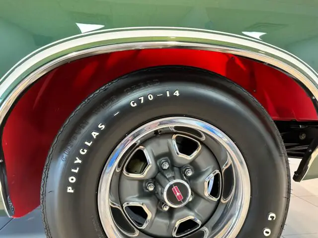 1970 oldsmobile 442 coupe green rwd automatic w30
