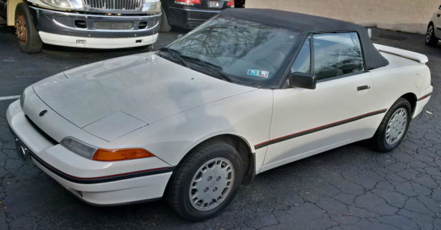 1991 mercury capri xr2 turbo low miles