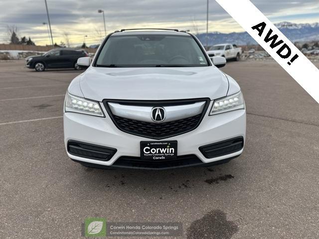 2016 acura mdx 3.5l