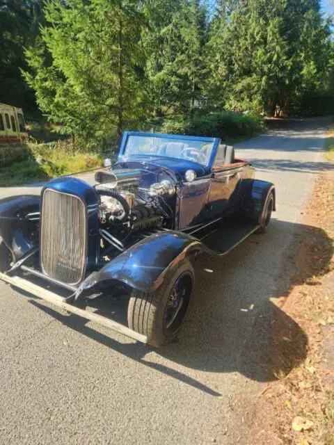 1929 chrysler sedan cj convertible blue rwd automatic roadster